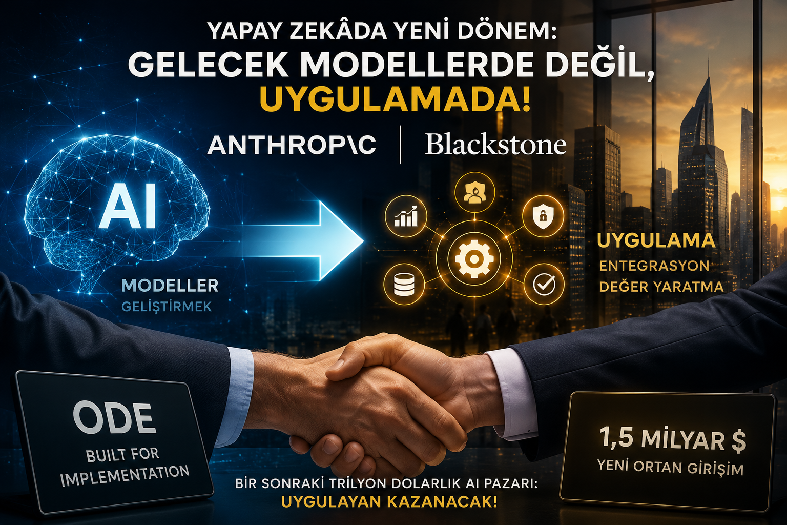 Anthropic ve Blackstone'dan Dev Hamle